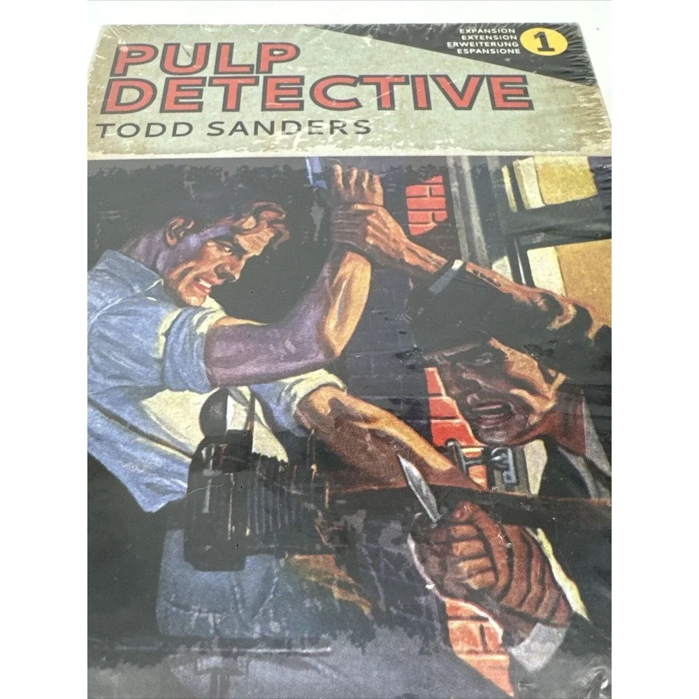 Todd Sanders Pulp Detective Card Game Expansion #1‎ Netherlands 2018 Christmas